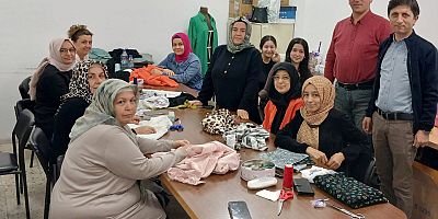 KUMLUCA’DA MODA TASARIM KURSUNA YOĞUN İLGİ